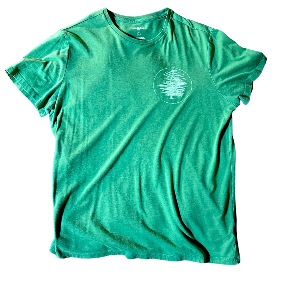 Goodfellow & Co. Large Men’s Green Plant It For The Planet T-Shirt